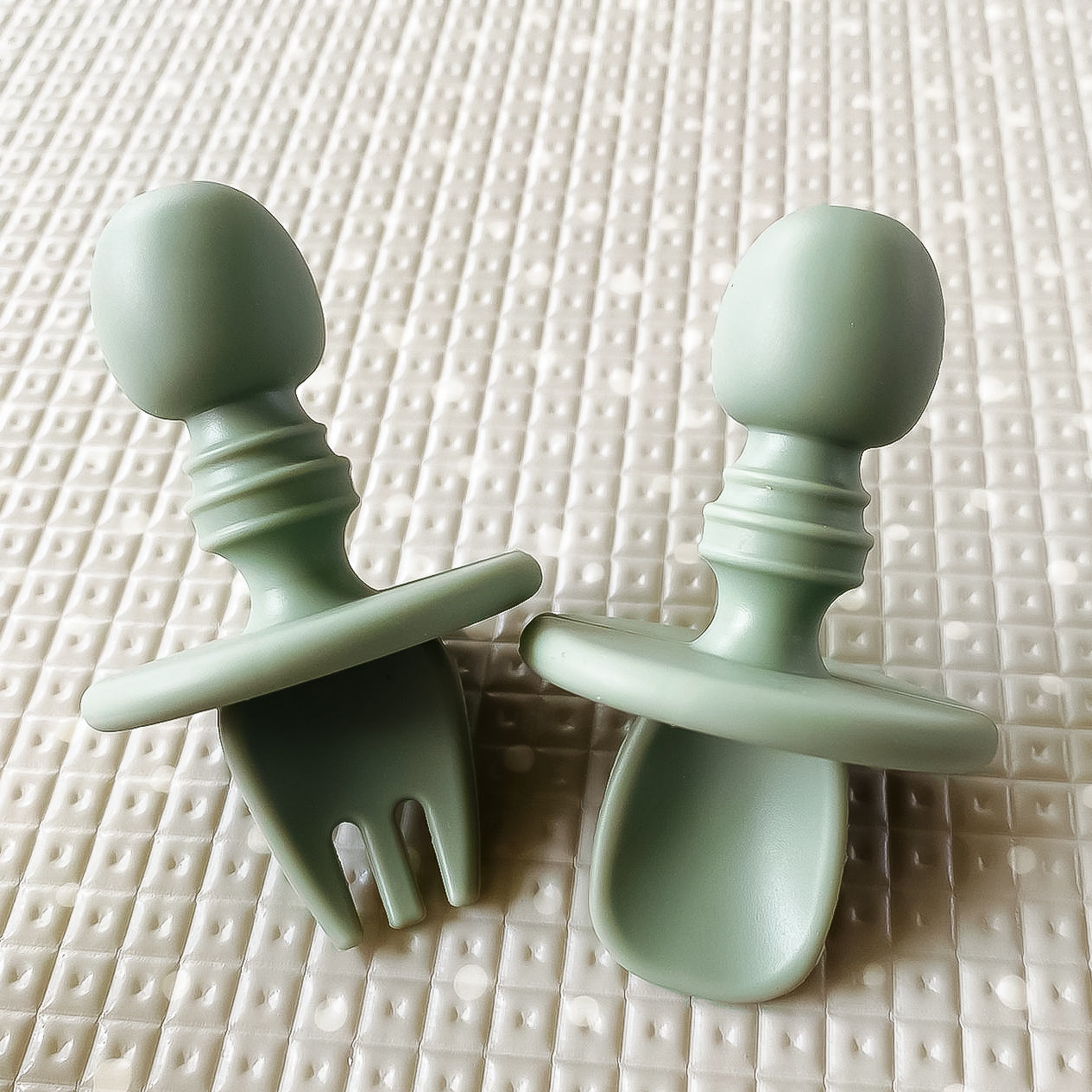 Silicone Mini Spoon and Fork